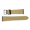 Black 22mm Soft Padded Leather Watch Strap  7 7/8 Inch Length