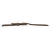 Brown 18mm Soft Padded Leather Watch Strap  7 7/8 Inch Length