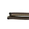 Brown 21mm Soft Padded Leather Watch Strap  7 7/8 Inch Length