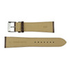 Brown 22mm Soft Padded Leather Watch Strap  7 7/8 Inch Length