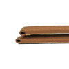 Tan 18mm Soft Padded Leather Watch Strap  7 7/8 Inch Length