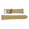 Tan 21mm Soft Padded Leather Watch Strap  7 7/8 Inch Length