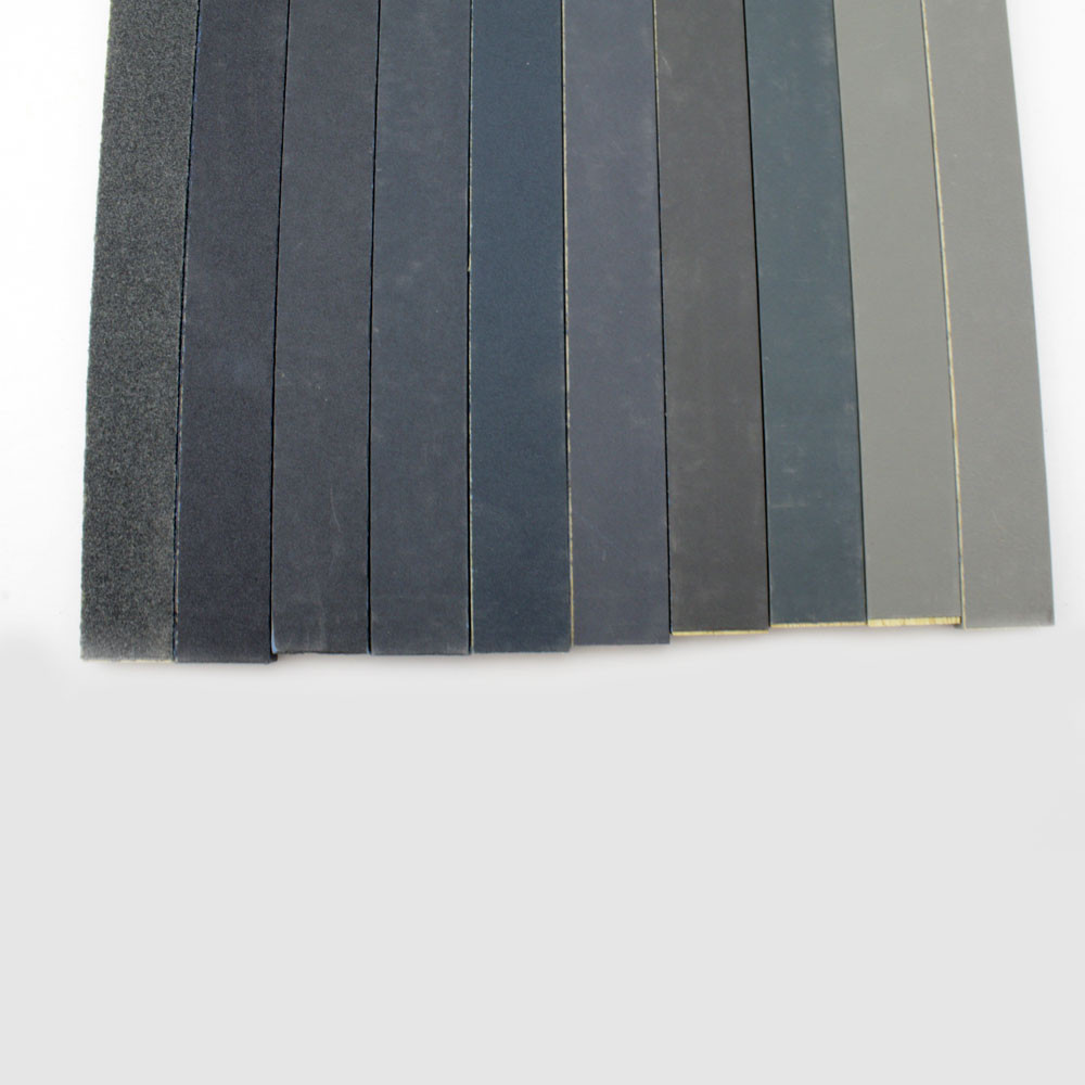 Emery Sanding Stick Assortment of 6 Grits from Fine to Coarse