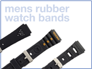Rubber Watch Bands Men's Watch Bands