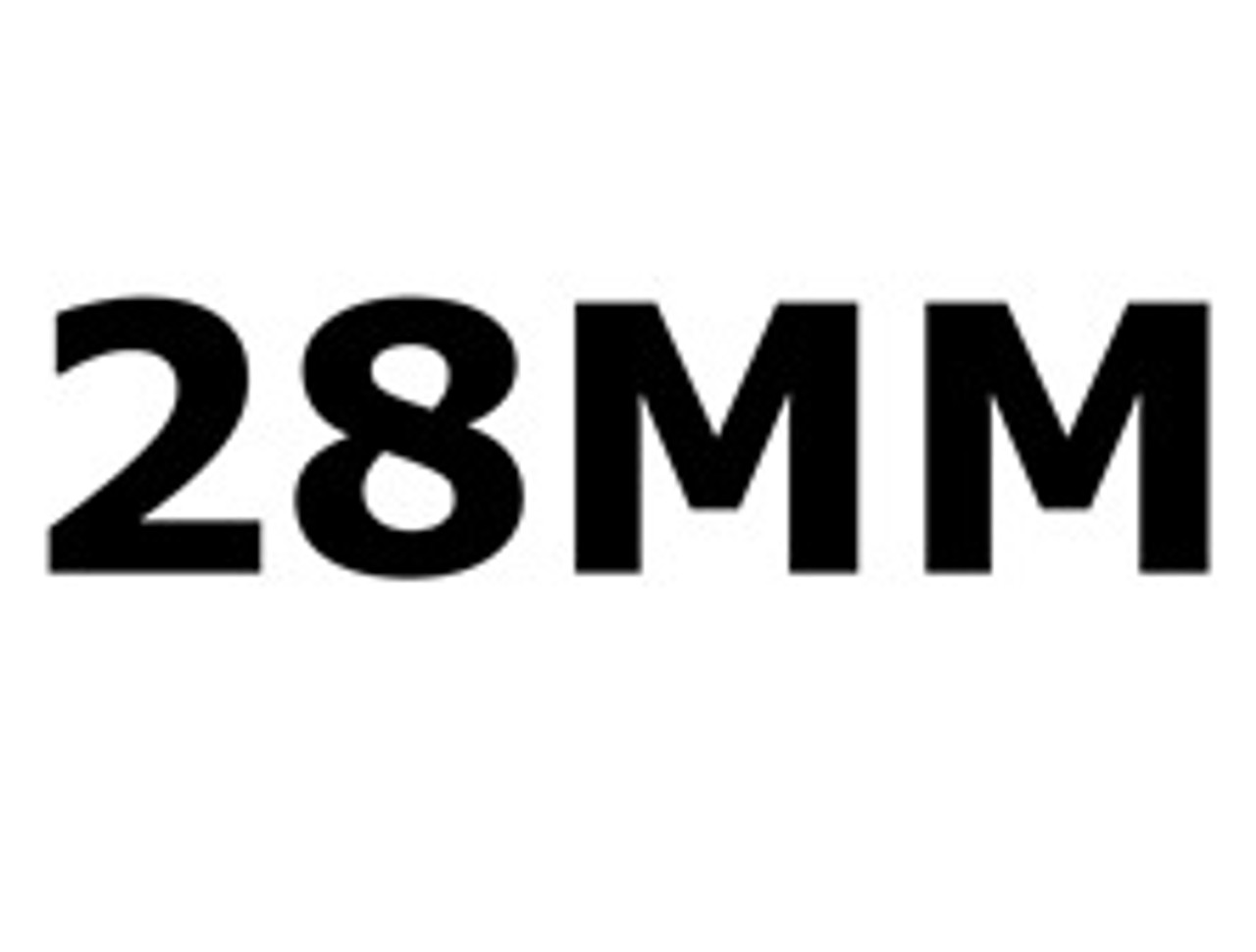 28mm Wide Rubber Watch Bands