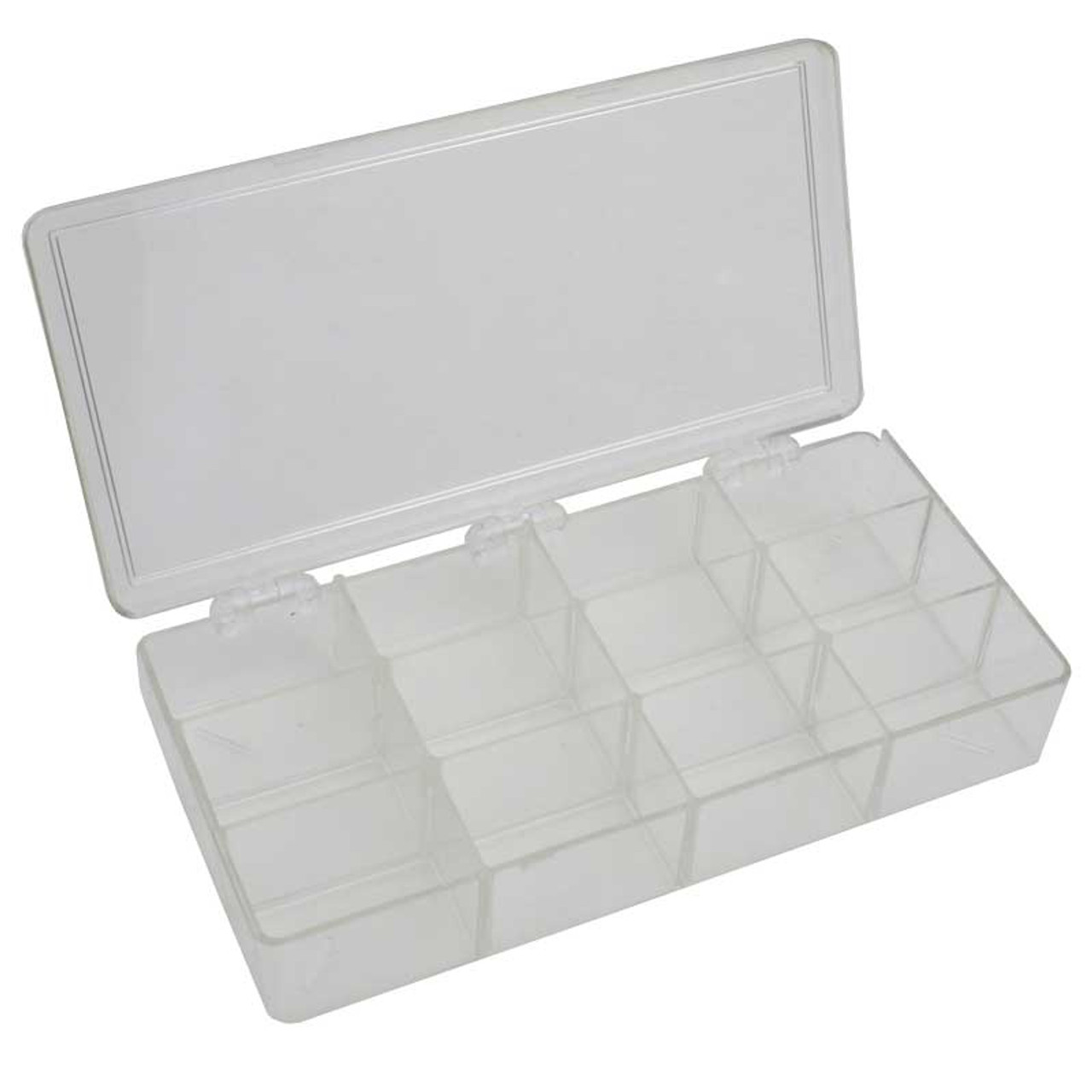 Plastic 12-Compartment Organizer Box for Jewelry and Watch Parts