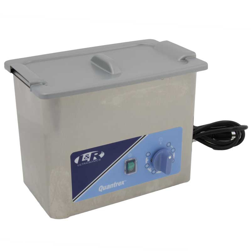 L & R Quantrex Series Q140 Ultrasonic Jewelry Cleaner 3 quart 3/4