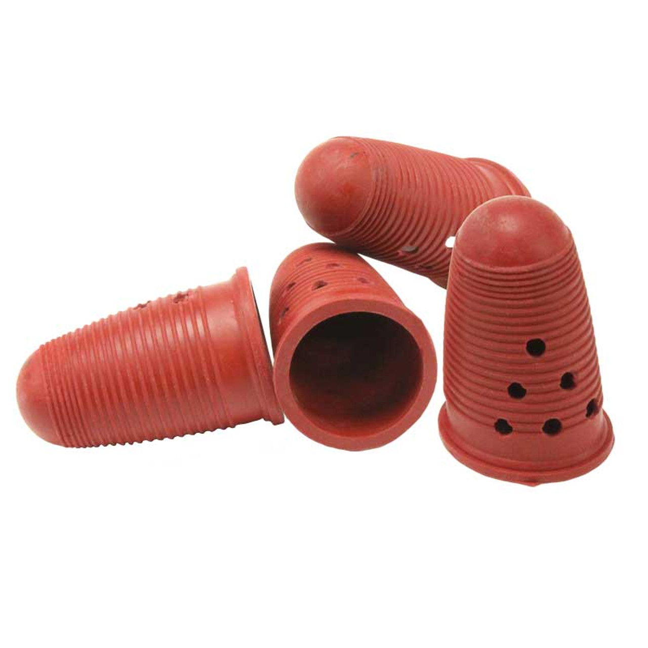 Rubber Finger Tips Finger Cots Amber Finger Protector Home - Temu