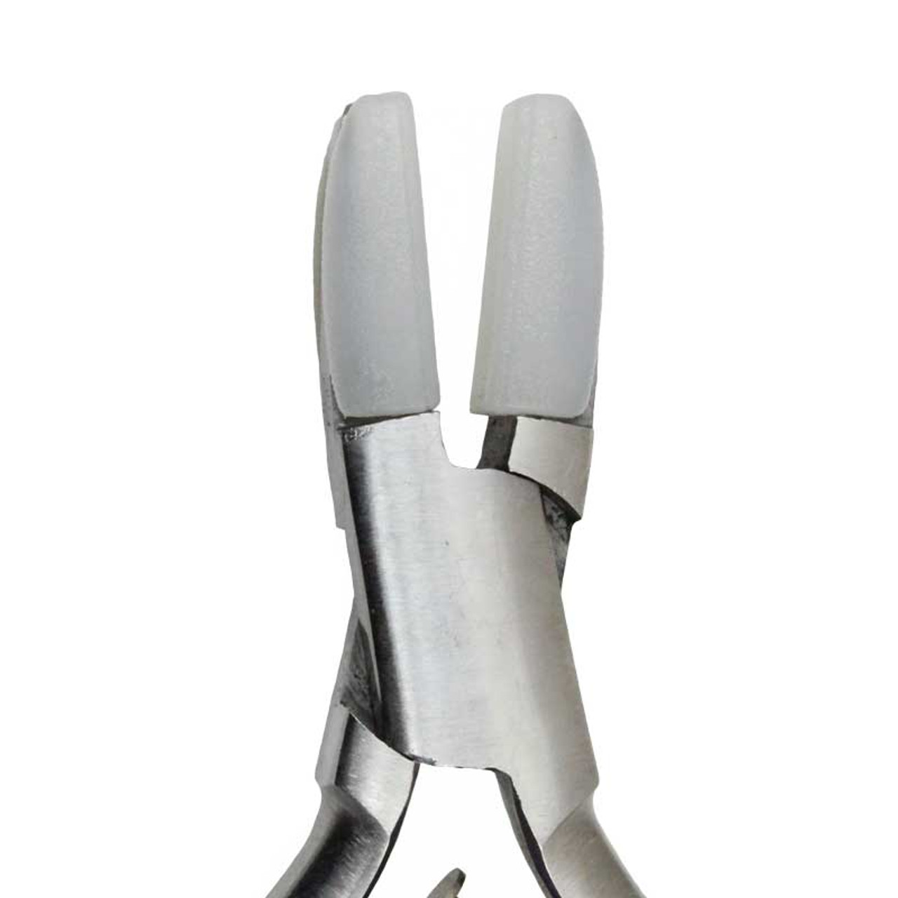 Parallel Flat Nylon Jaw Pliers Safe Jewelry Tool