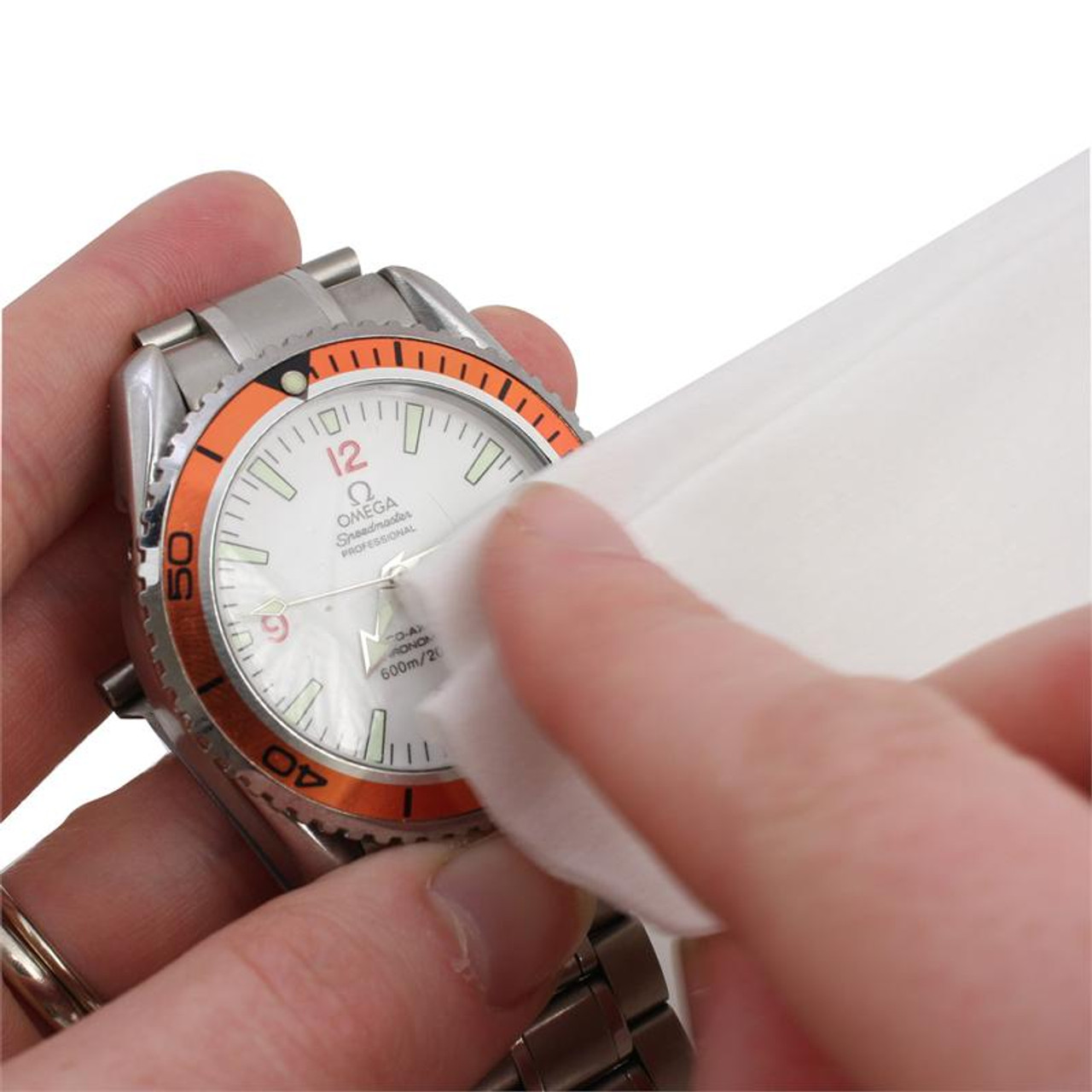 Polywatch Poly Watch Plastic Crystal Glass Polish & Scratch Remover Repair  Tool with orange cloth
