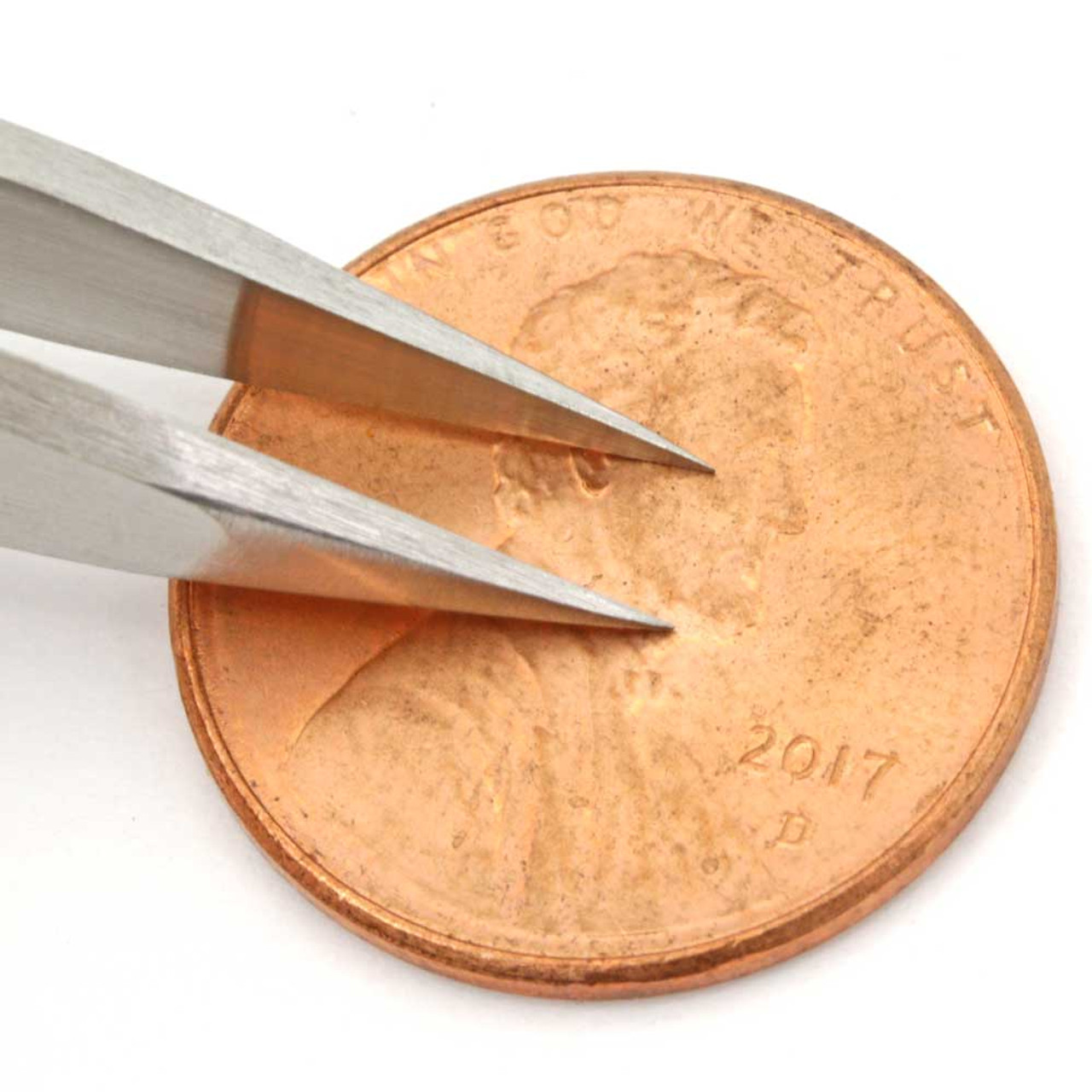 Tweezers Stainless Steel 3 1/2