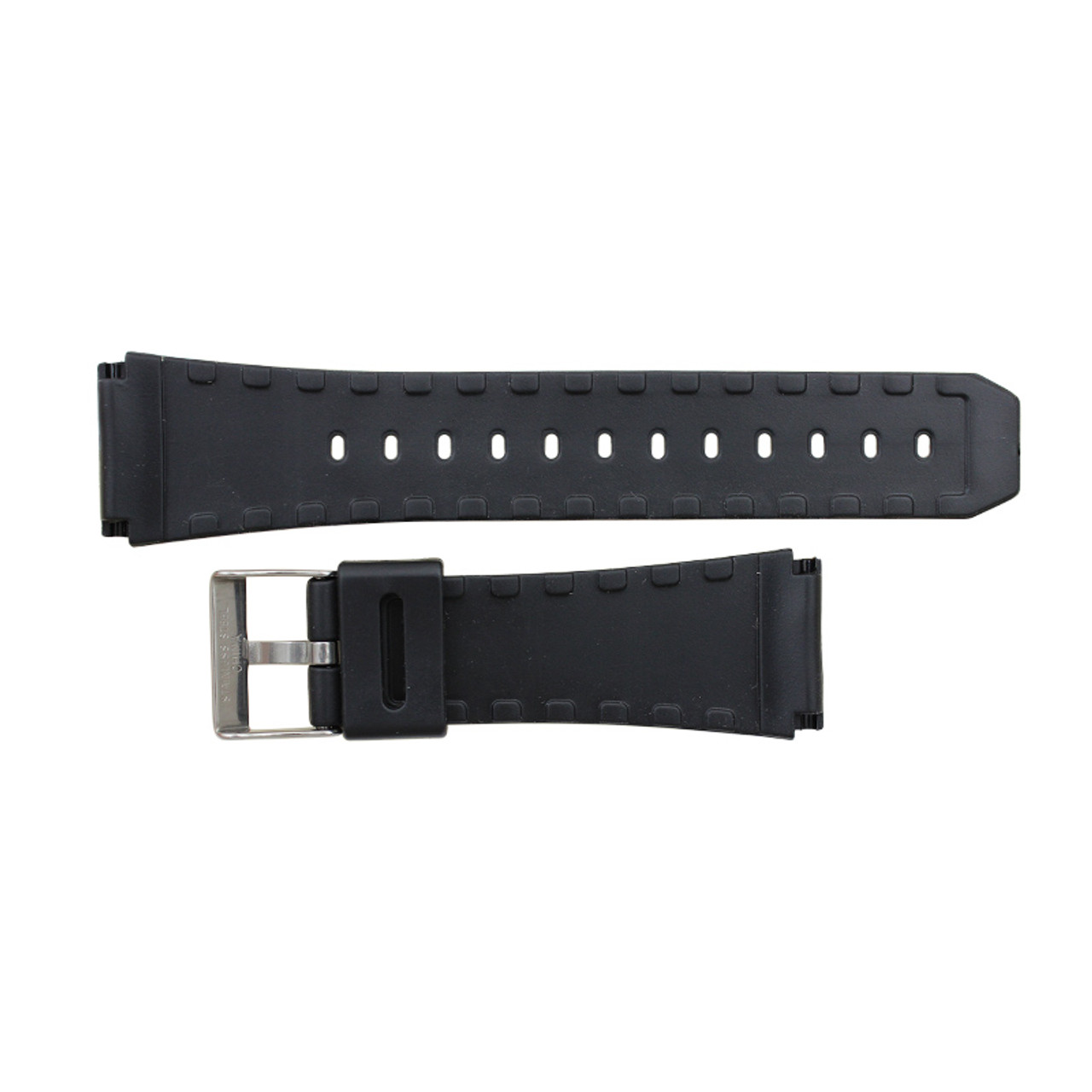 20MM Rubber Sport Watch Band Fits Casio Databank Watches
