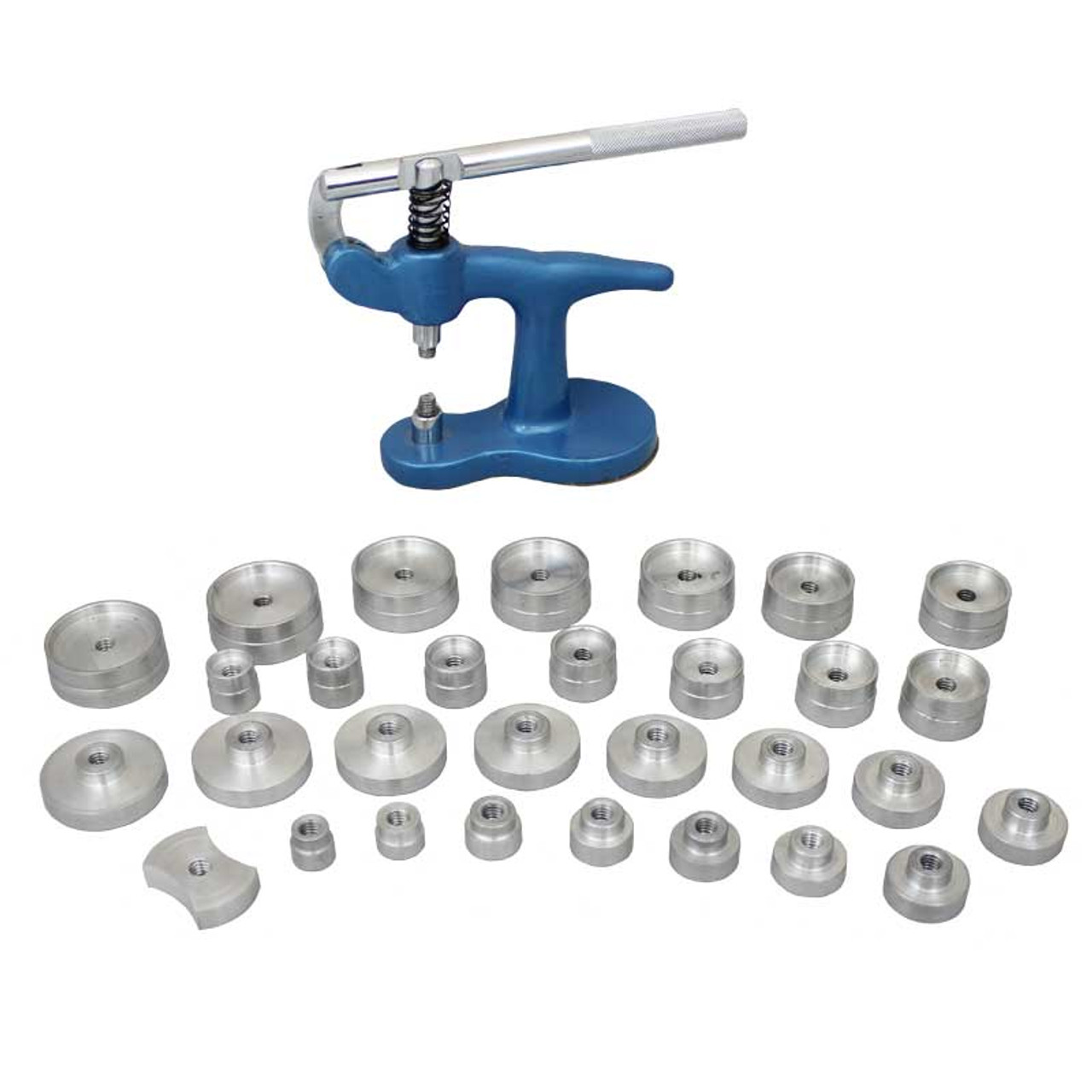 Watch Tool Crystal Press and Case Closer Combination with Aluminum Dies