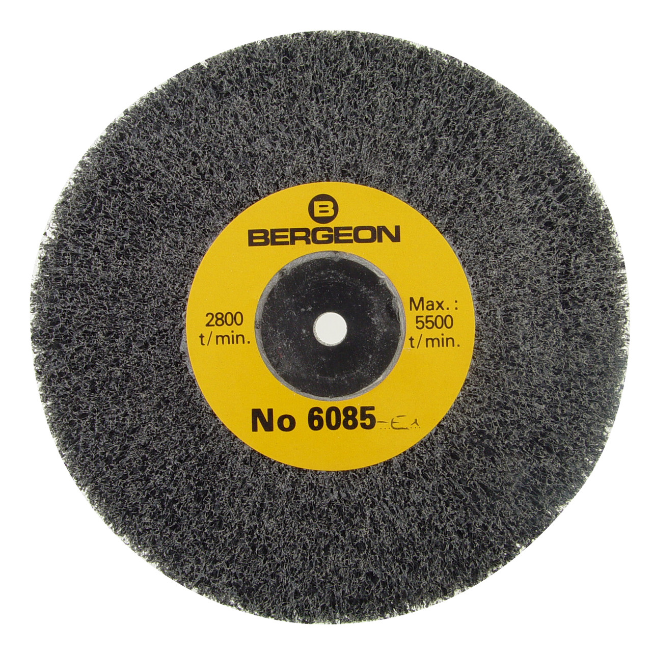 Bergeon Satin Finishing Polishing Wheel 4 inch Various Grits Matte Brushed Finish | Esslinger 6085-E3