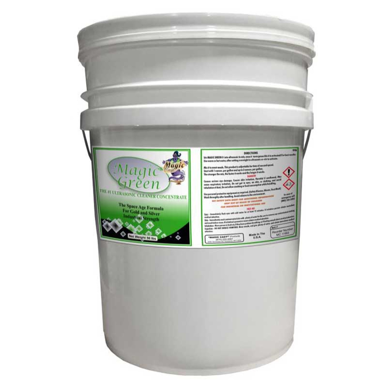 Magic Green Ultrasonic Cleaning Solution Concentrate 2 lbs