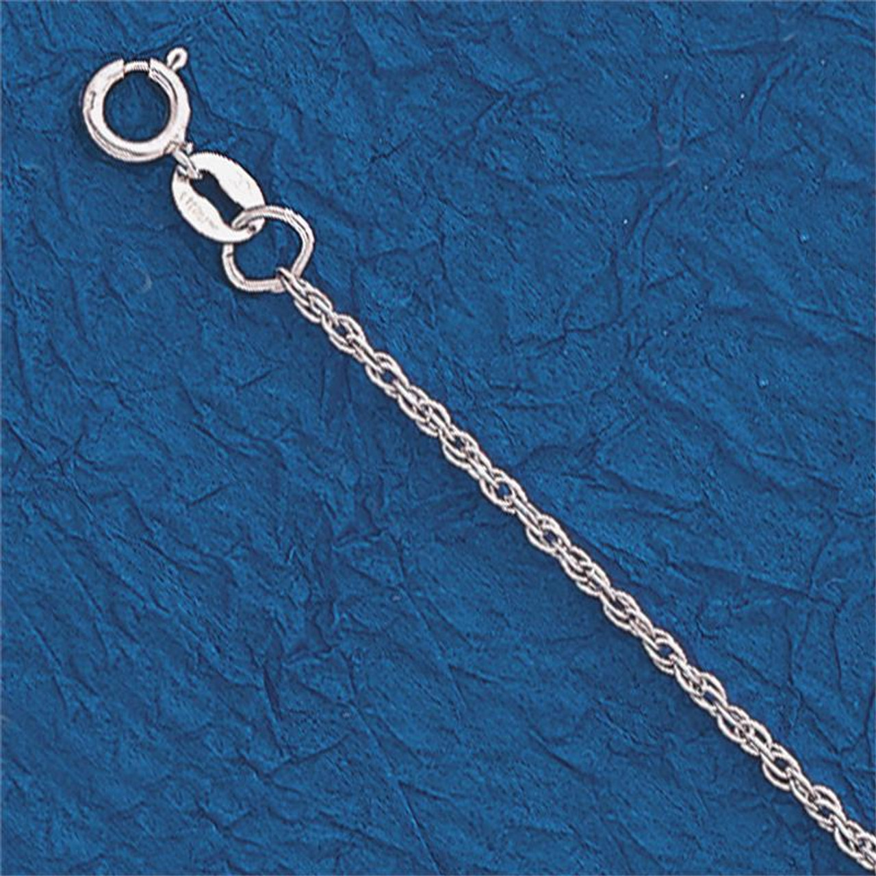 Sterling Silver, Replacement Rope Chain, 1.5mm | Esslinger SC11R