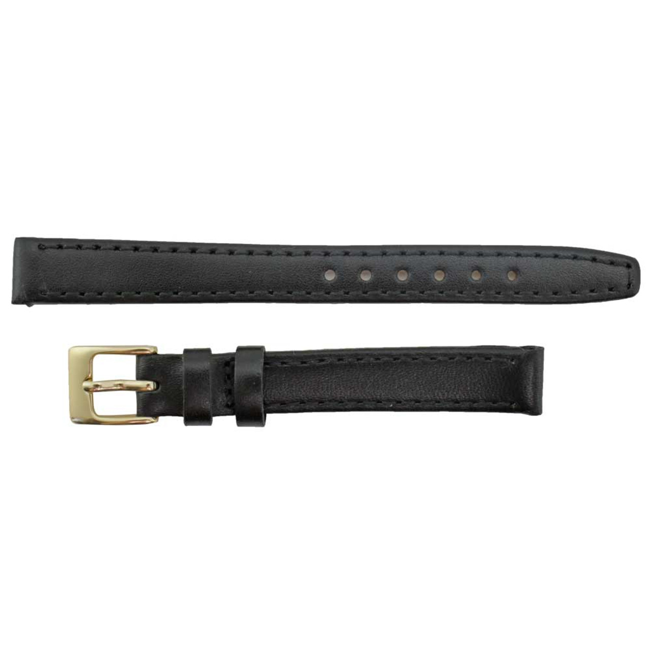 Metal Watch Band Ladies Black & Gold Color Cord Estate Series 6 3/4 inch Length | Esslinger