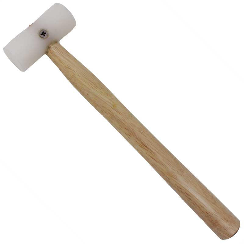 Jewelers Nylon Head Hammer With Wood Handle