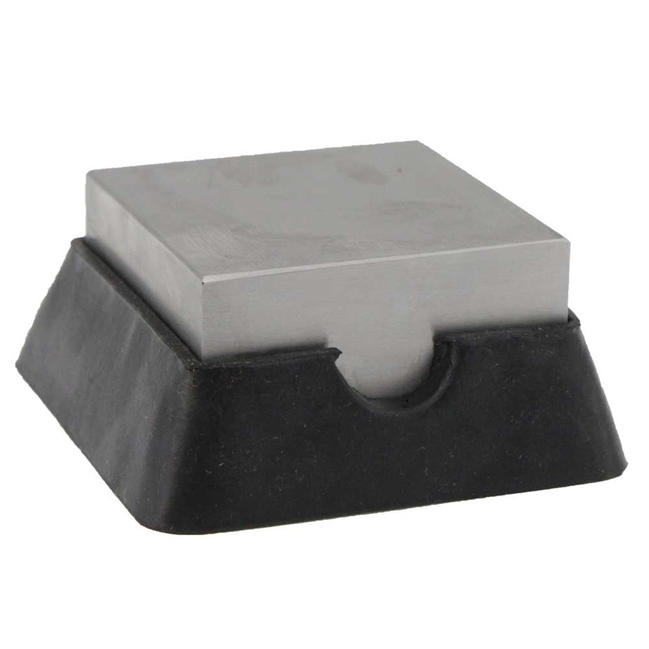 Jewelers Bench Block Steel And Rubber Stamping Dapping Esslinger Jewelry Tools