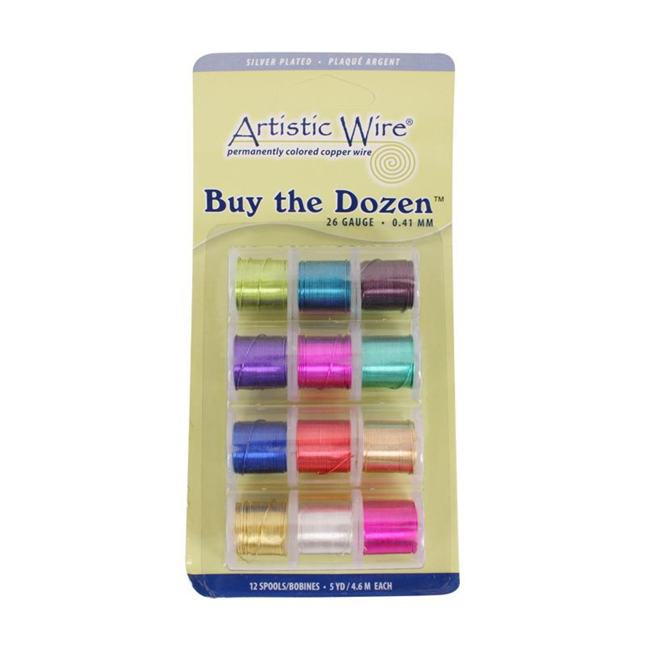 Artistic Wire Buy-The-Dozen 5yd 12-pkg-26 Gauge