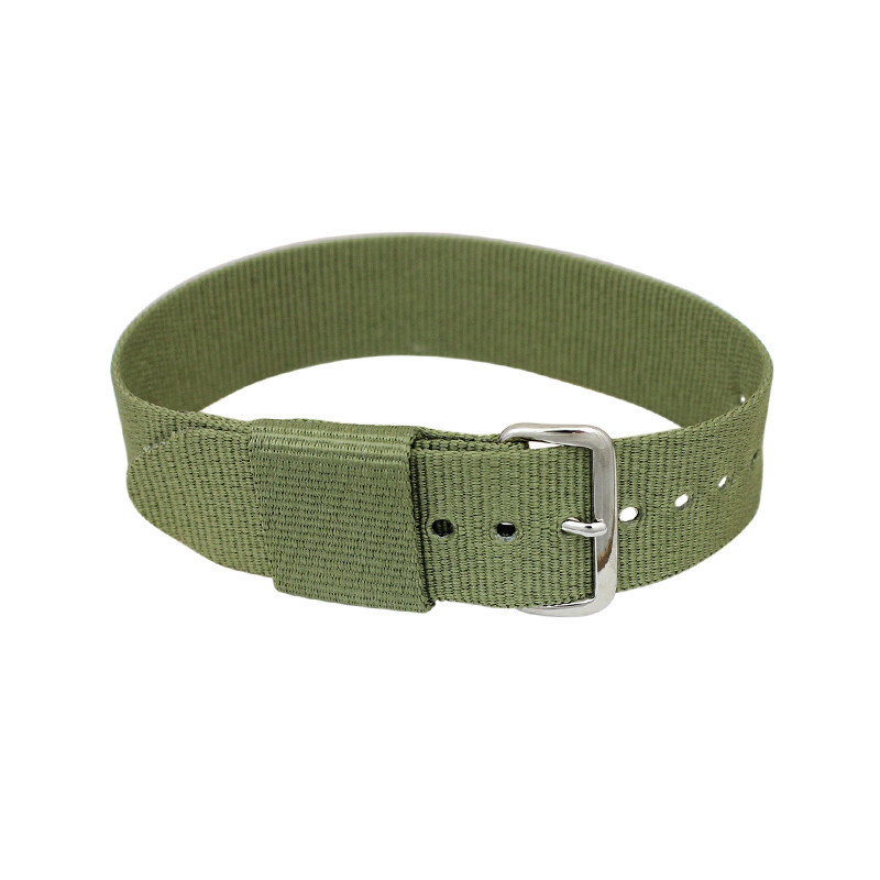 Nylon Watch Strap 20mm Mens Green Watch Band | Esslinger  display picture 3