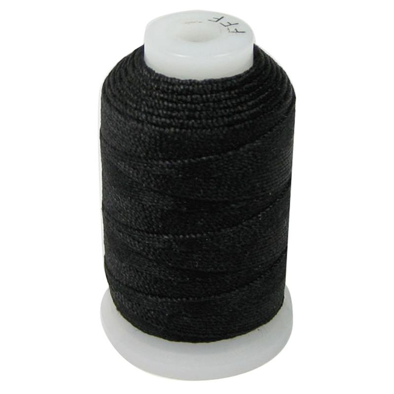 Black Bead Cord Silk Size D .305mm 260 Yard Spool | Esslinger