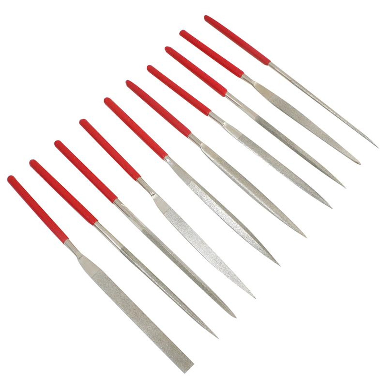 Diamond File Set 10 Pieces- Diamond Jewelers Files | Esslinger