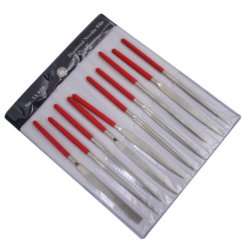 Diamond File Set 10 Pieces- Diamond Jewelers Files | Esslinger