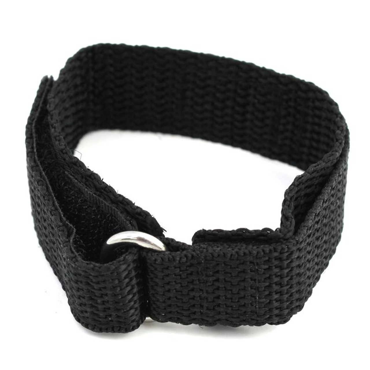 Nylon Watch Strap Velcro Style Sport Band 20mm Black 12 1/2 inch Length | Esslinger