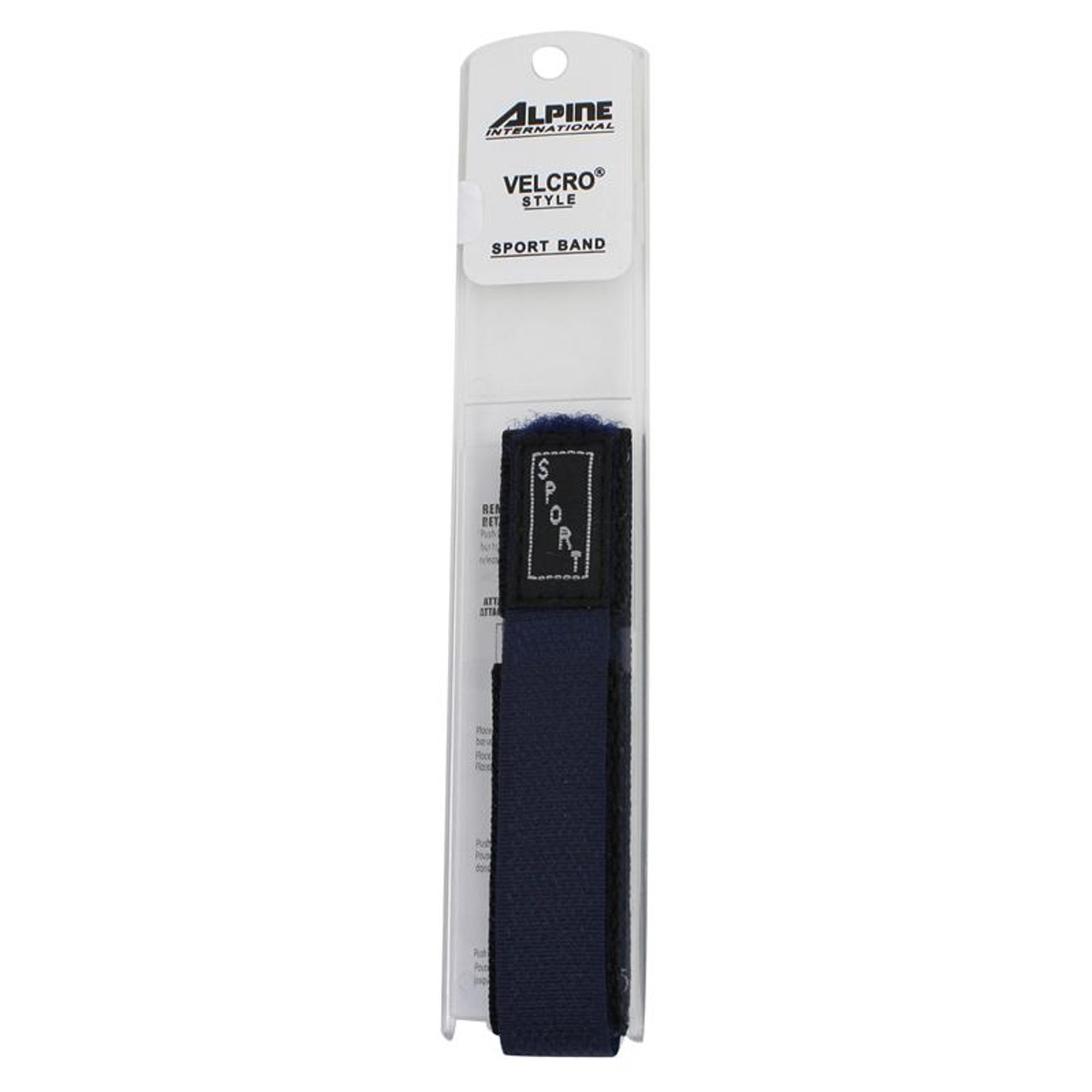 Nylon Watch Strap Velcro® Style Sport Band 20mm Blue 12 1/2 Inch Length