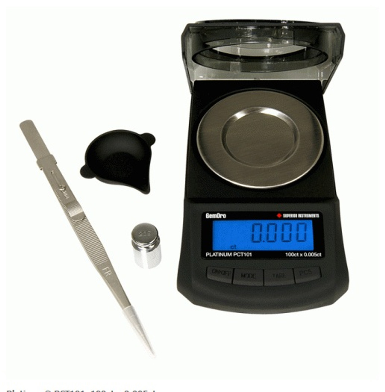 Smart Weigh Premium High Precision Digital Milligram Scale with Case  Tweezers