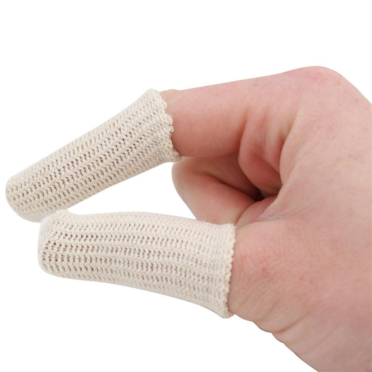 Cotton Finger Cots Guards - Pack of 20, POL-0122