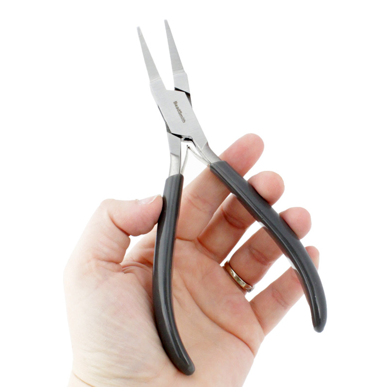 Duck Billed Metalsmith Pliers for Holding and Shaping Flat Stock