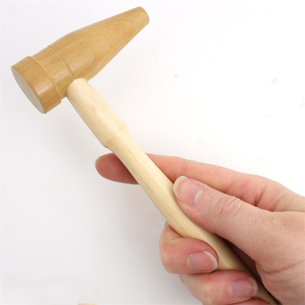 Premium Rawhide Mallet Hammer for Jewelry or Metal 6 oz. - Hammers
