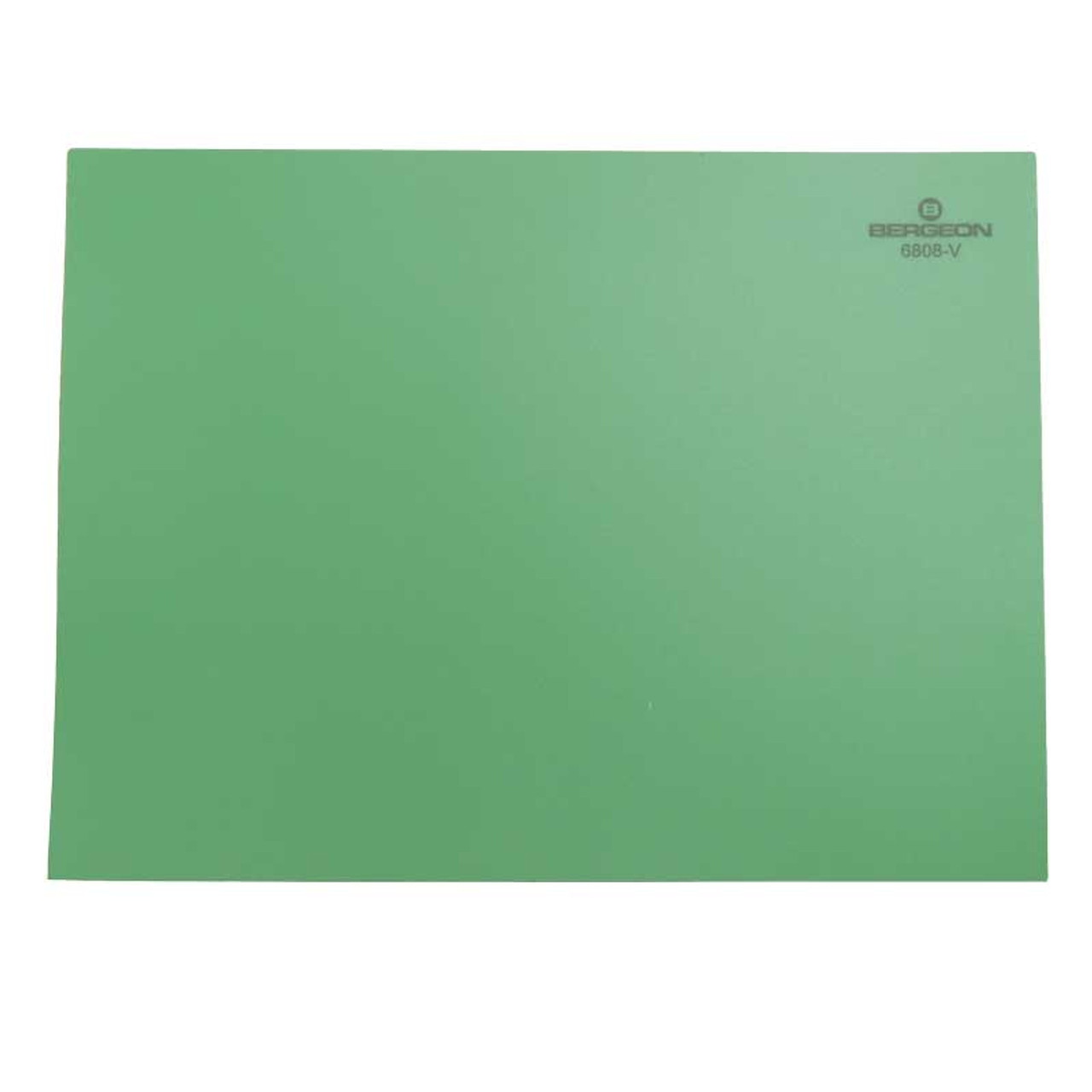 Bergeon GREEN 6808 Work Pad Bench Mat Plastic with Adhesive Backing 9.5 x  12.5 Inches