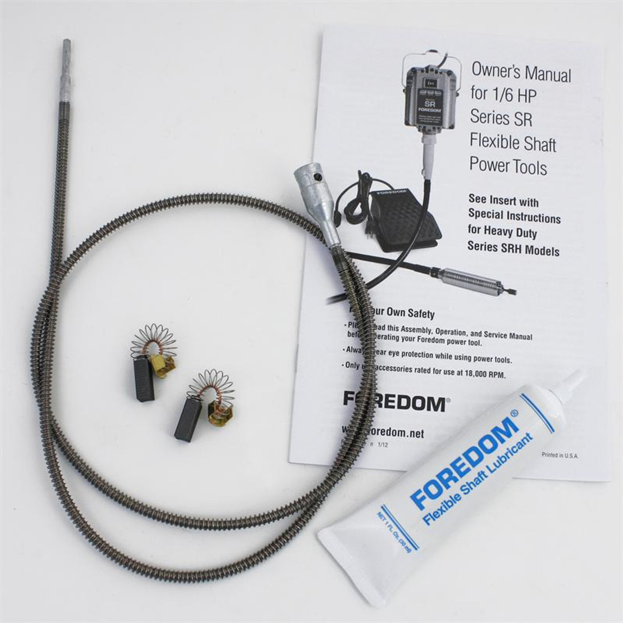 手入れ用具 m.n Foredom Flex Shaft Motor SR Maintence Kit MSMK-10 Motor