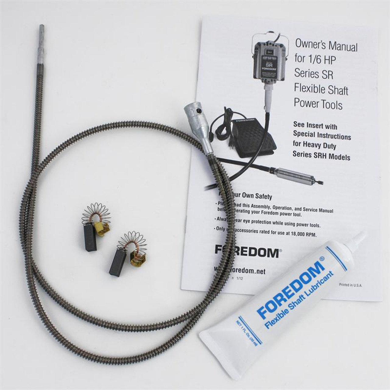 Maintenance Kit for Foredom® Flex Shaft Motors most commonly in
