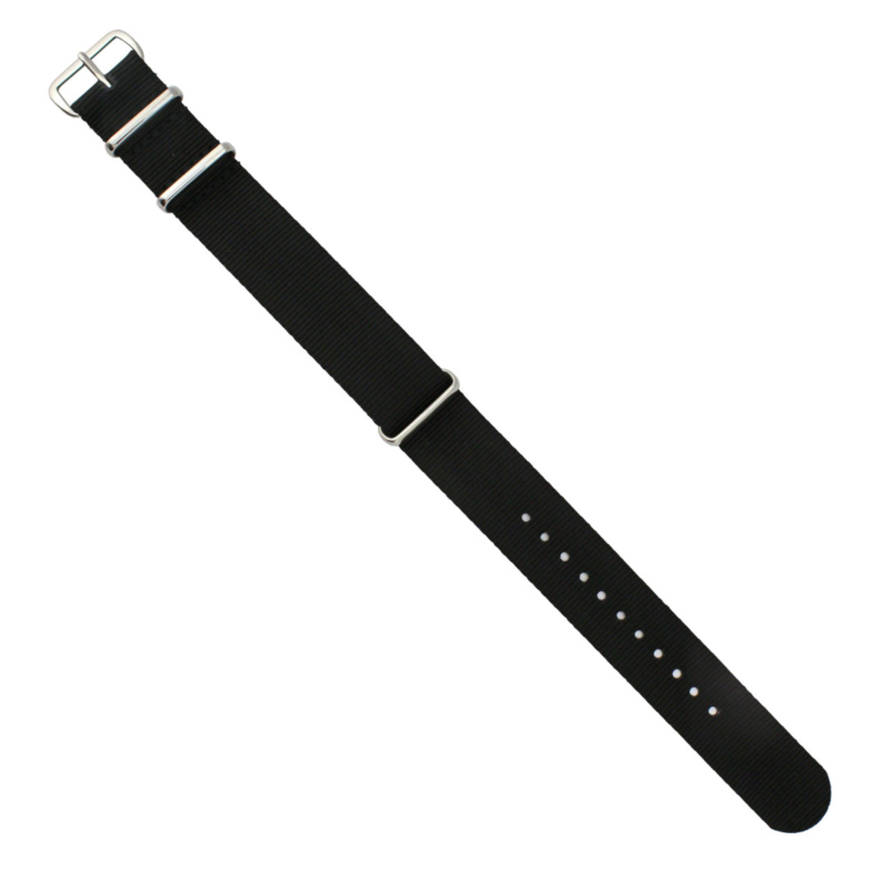 Esslinger Black Silicone Watch Band for Apple Watch