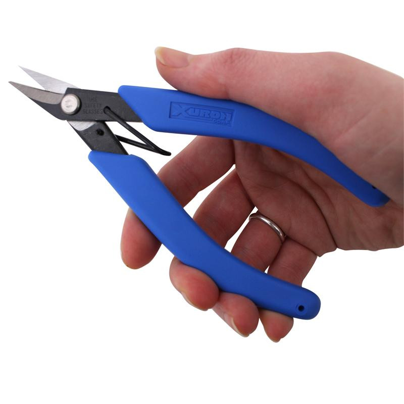 XURON 9180 Kevlar® Scissors Wire and Heavy Duty Fiber Shears Serrated