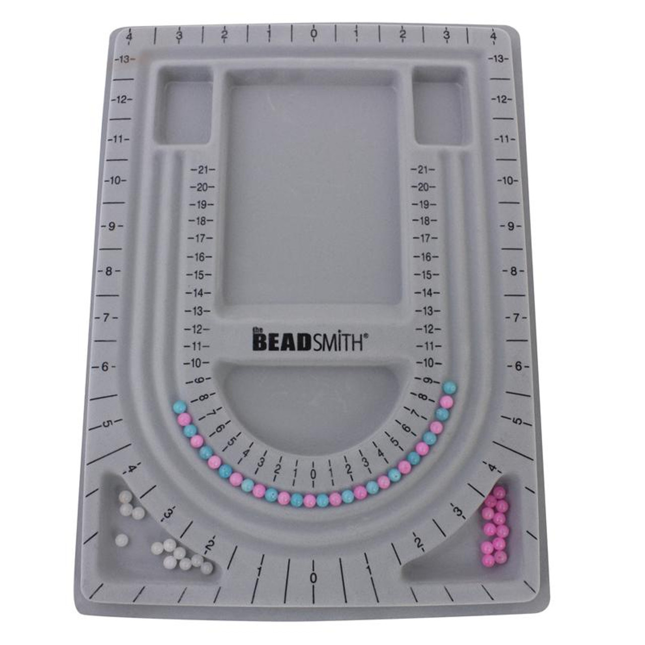 Bead and Gemstone Sorting Tray with Funnel Sort Compare and Grade Stones | Esslinger