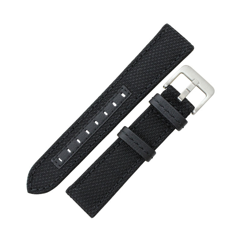 Hadley Roma Genuine Kevlar® Watch Strap 24mm Black