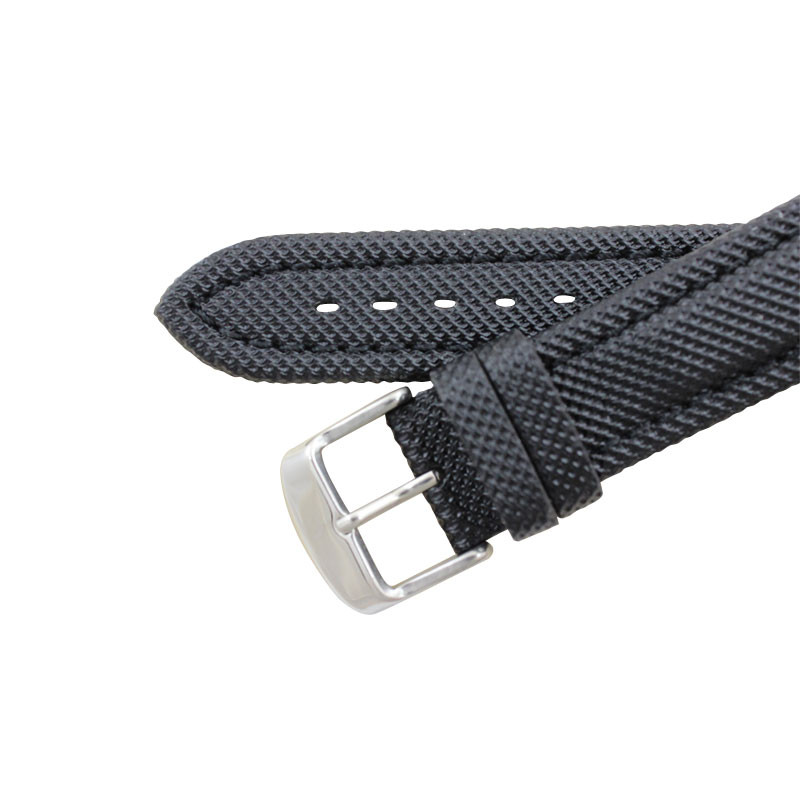 Hadley Roma Sport Watch Band Kevlar® Style 22mm Black