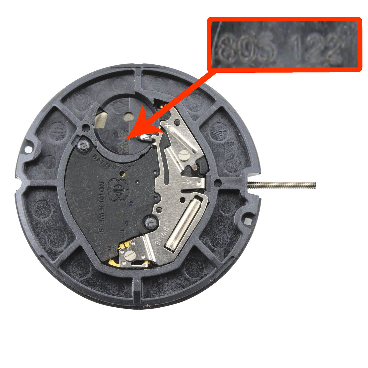 ETA(ESA)エタ社クォーツ用/秒中間車 Calibre:935.102/Intermediate second wheel(管ETA59)