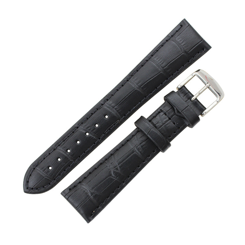 22mm Hadley Roma Leather Watch Band Alligator Grain 8 5/8 Inch Length