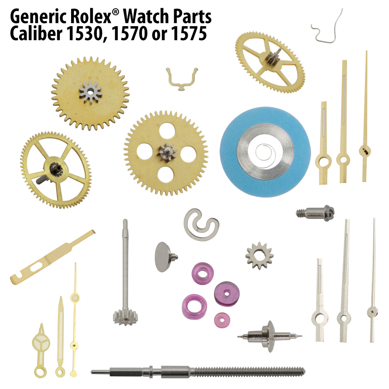 Rolex® Cal. 1530 Generic Watch Parts