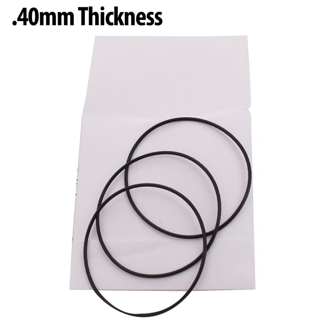 Veilig breed Gemaakt om te onthouden 40 Millimeter Thickness O-Ring Waterproof Watch Gaskets