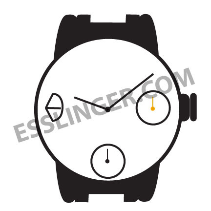 Hattori Japanese VD85 Quartz Movements for Watches