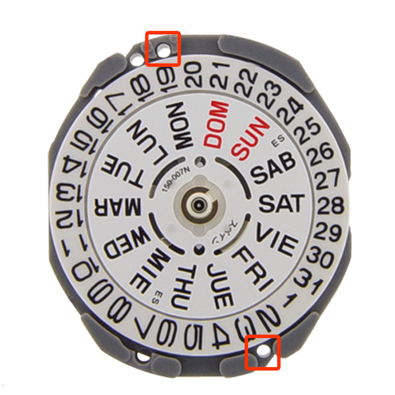 Hattori Japan VJ23 Quartz Watch Movement