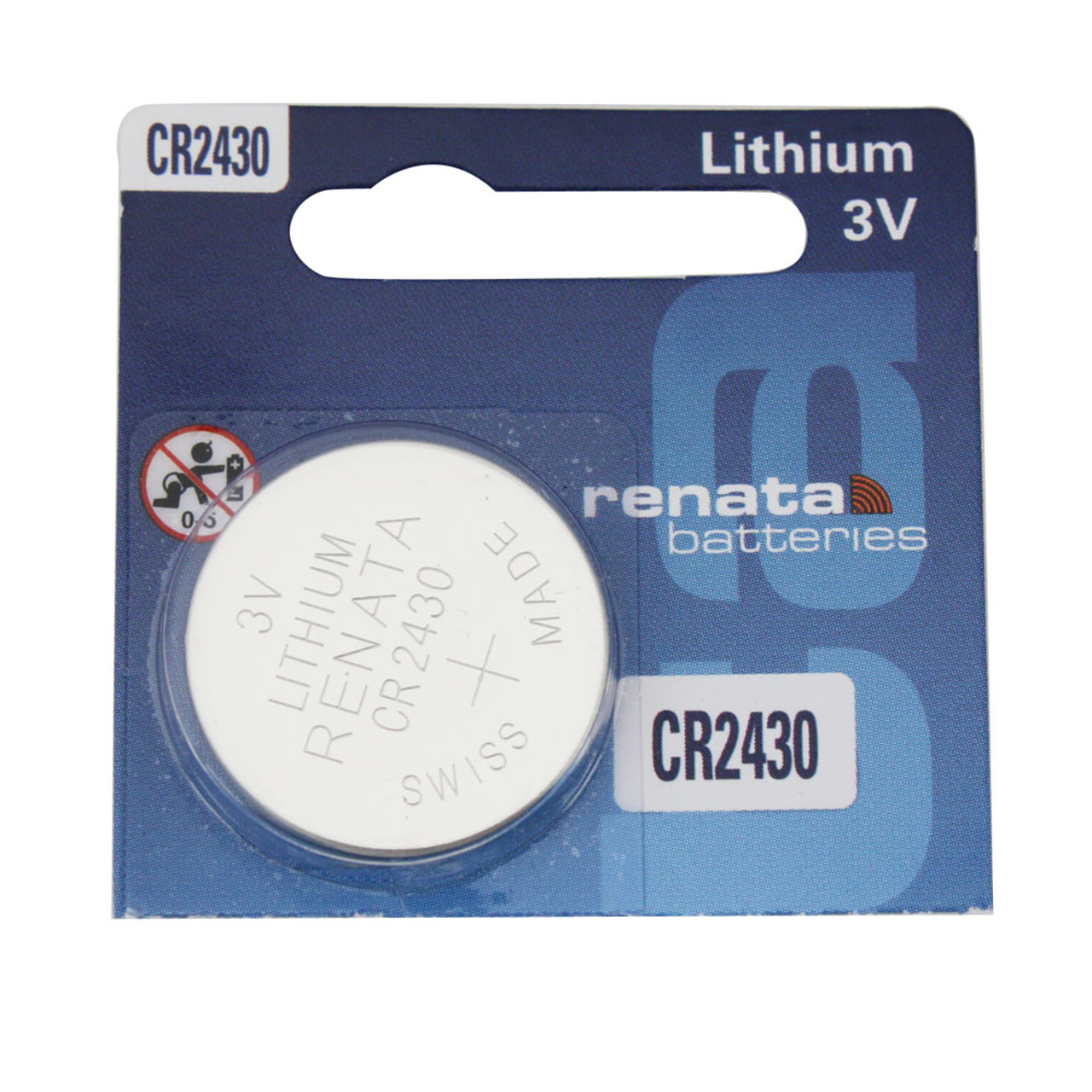 Renata 2430 Lithium Replacement Watch Battery Cells