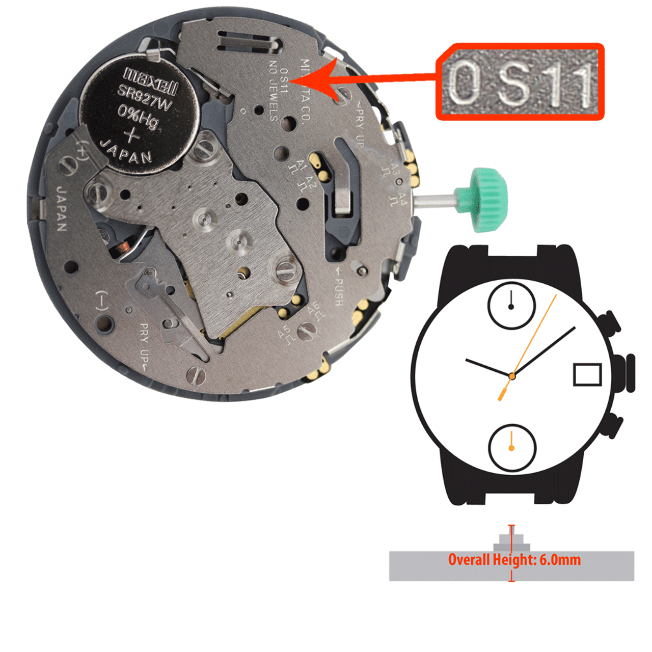 Japanese miyota citizen quartz Clearance